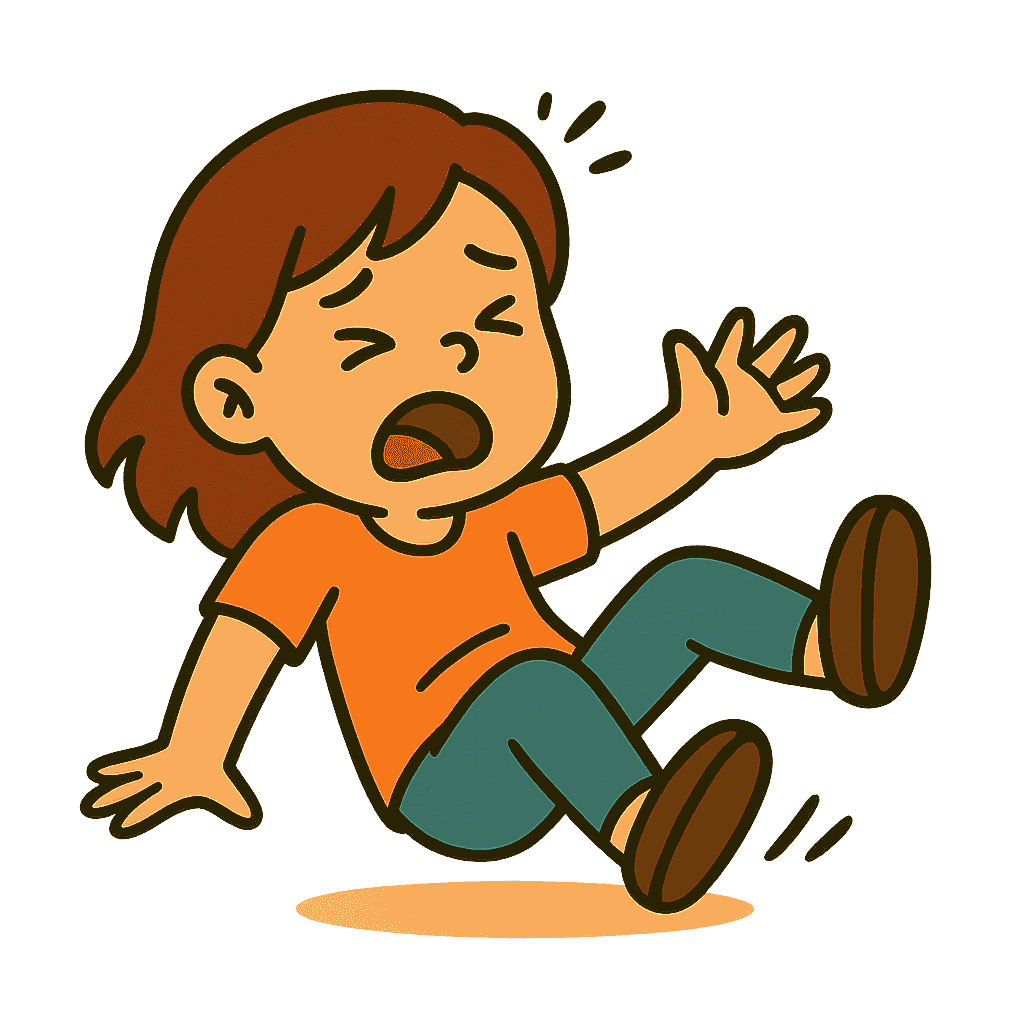 Imagen del verbo Fall
