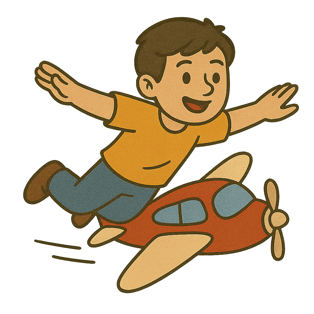 Imagen del verbo Fly